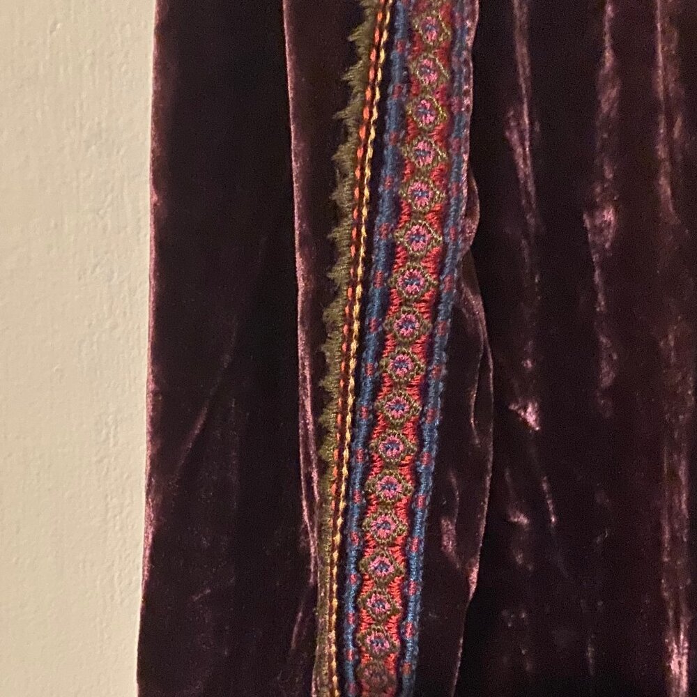 Johnny Was Ravi Wide Leg Velvet Pant XXL - Picture 5 of 14